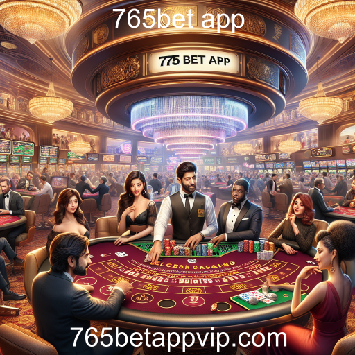 Experiência Única em Jogos Ao Vivo no 765bet App